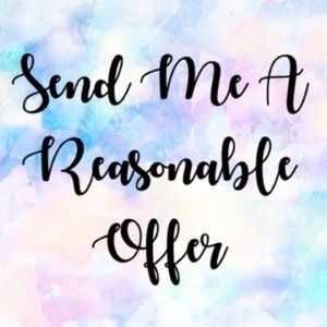 Reasonable offers only.